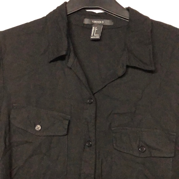 Long woven blouse - Picture 2 of 3